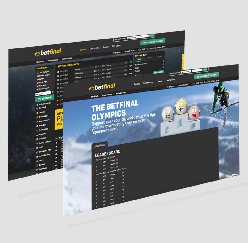 Betfinal Olympics campaign site